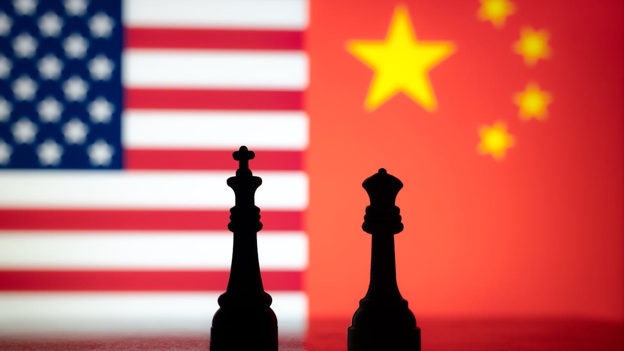 中國與美國在科技戰上不斷駁火。（Shutterstock）