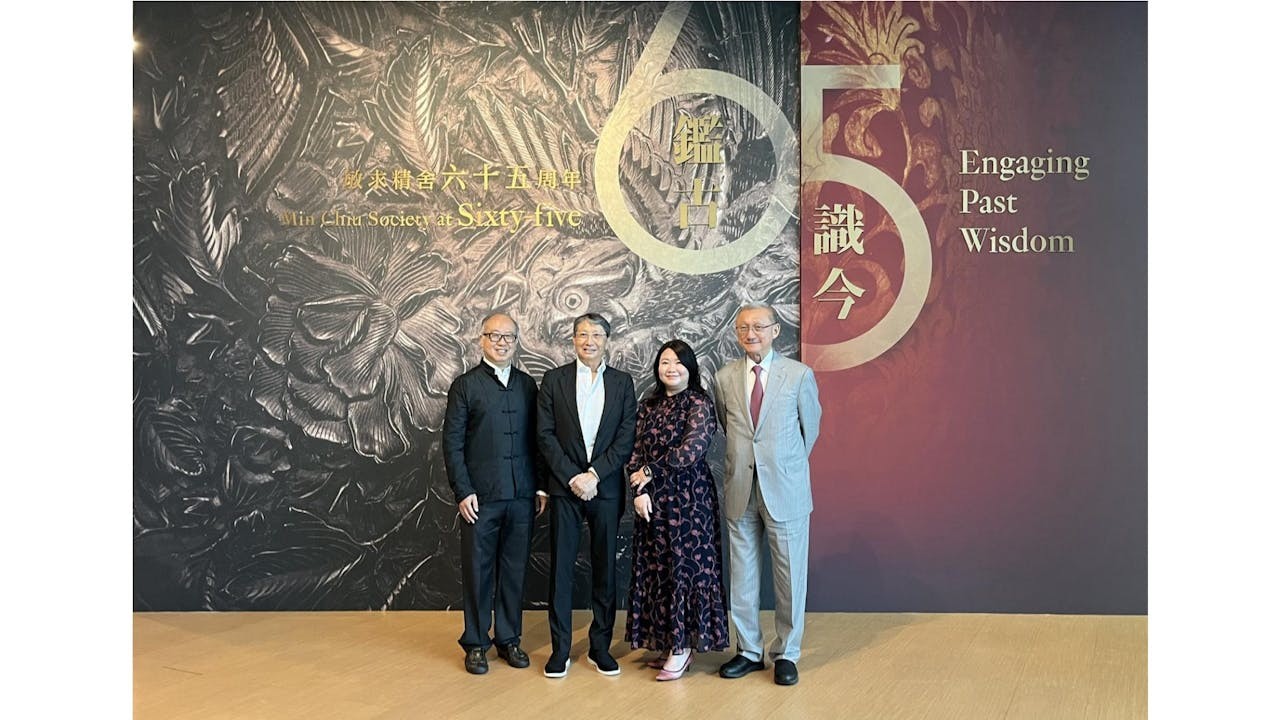 (右起)鍾棋偉、麥詠雯、陳永達及麥溥泰。(作者提供)