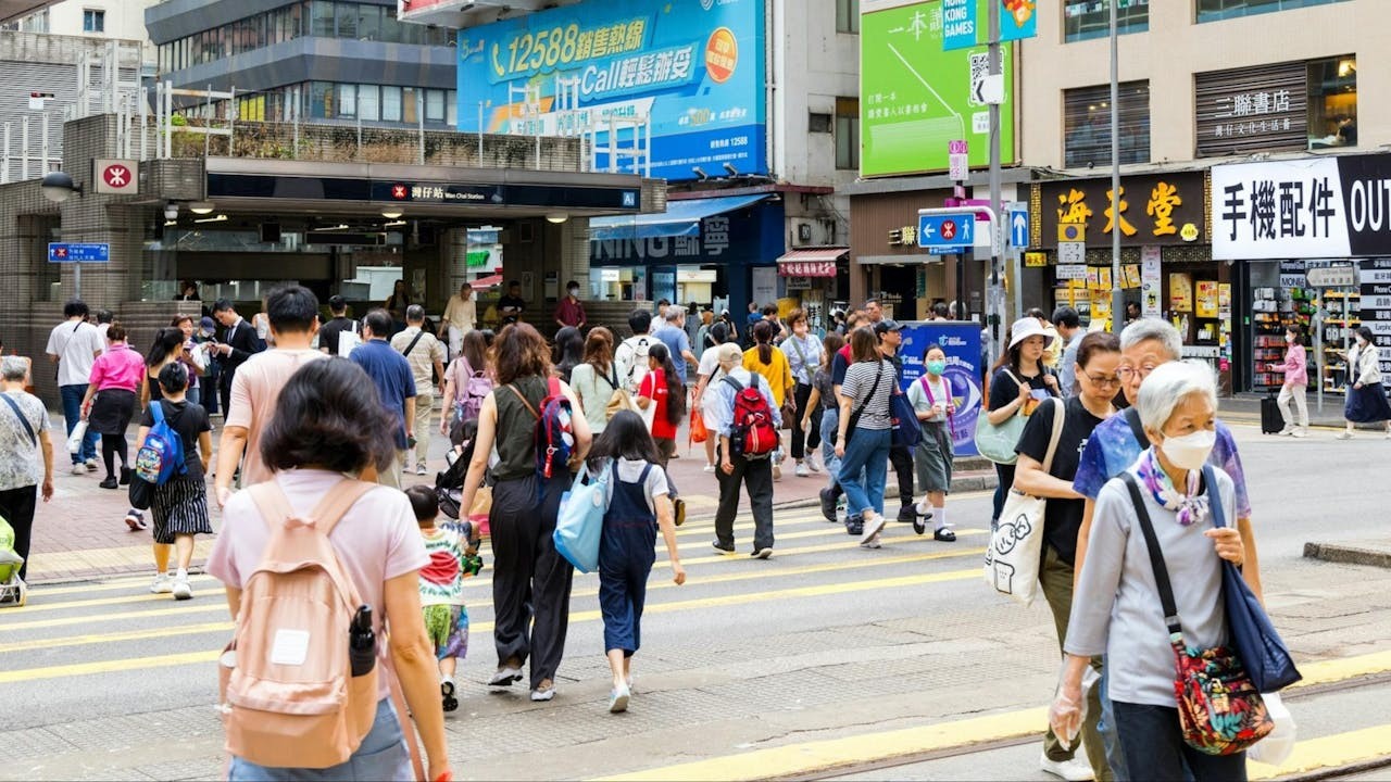 城市人往往要速度，於是只有時間看表面的。（Shutterstock）