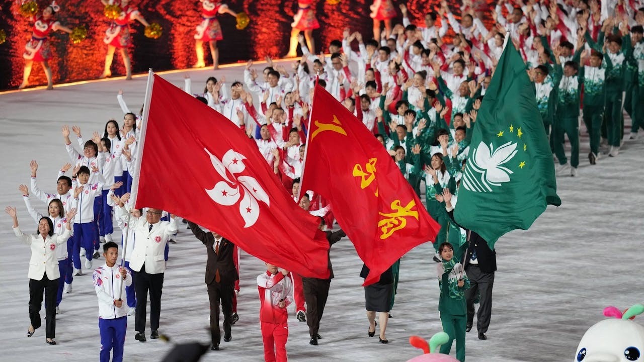 廣東省、香港和澳門特別行政區承辦第15屆全國運動會。（2025全運會香港賽區Facebook）