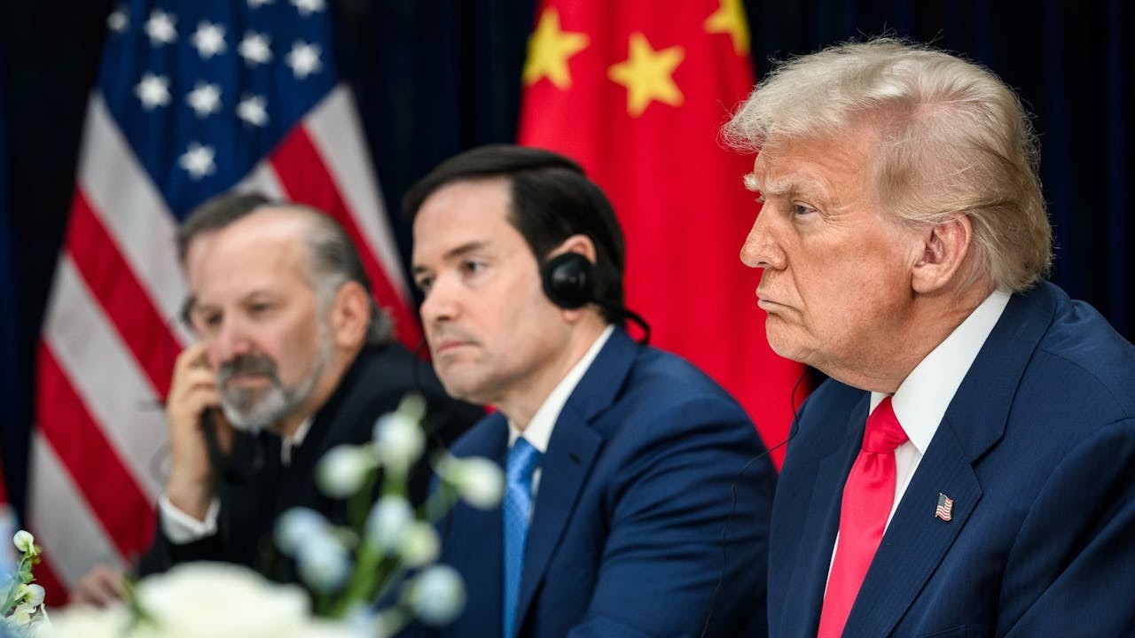 看特朗普的神情言行，他是真的喜歡、佩服我國主席，並非政客的做派。（白宮Flickr）