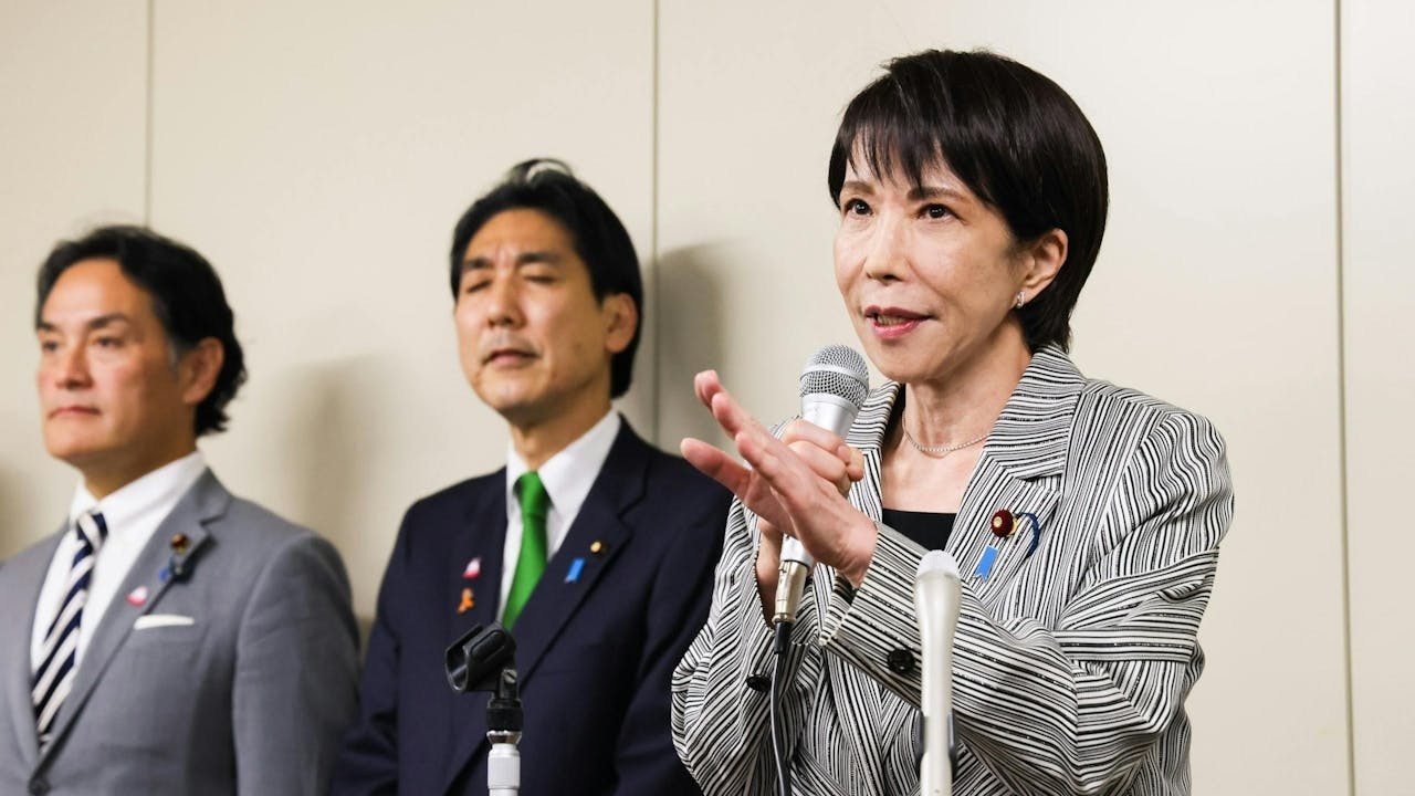 愛與認錯，在這些政客的心坎與腦際間，根本早已消失。（日本首相官邸）