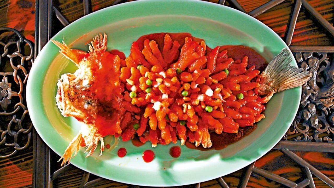 如果沒有揚州精湛的菜刀工藝,恐怕也難有精緻的淮揚菜。(作者提供)