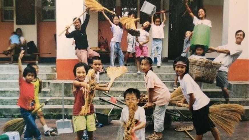 勞動也可以很好玩的。