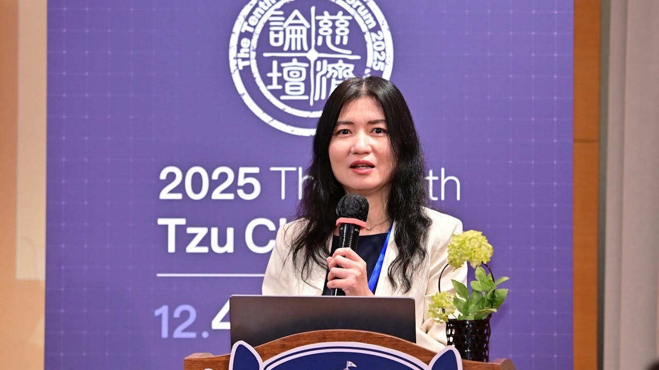 北京智源人工智能研究院副院長兼總工程師林詠華認為,人工智慧向善並非只是一個環節,而是貫穿人工智慧建構的整個周期。(文灼峰攝)