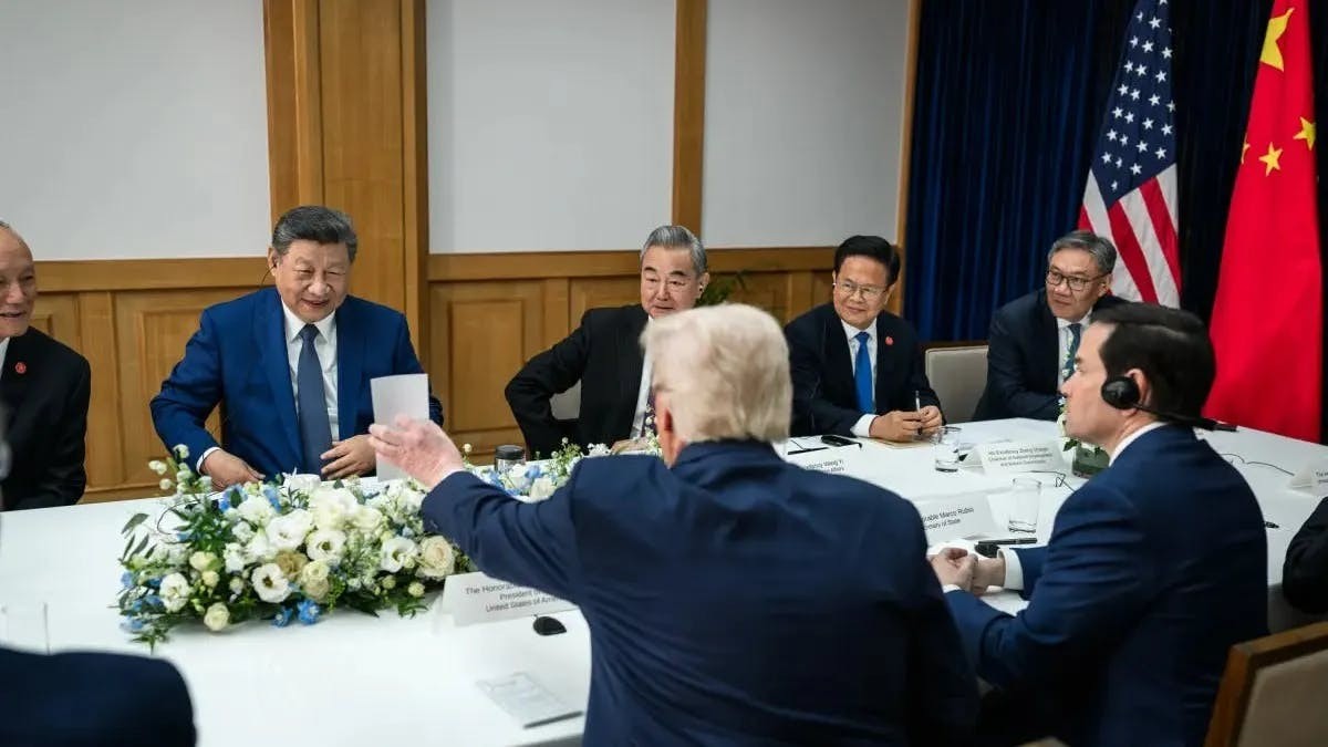 2025年中美經貿關係的劇烈起落為我們提供了極有價值的經驗和教訓。在兩國元首戰略指引下，我們正為2026年揭開新的一頁。（Shutterstock）