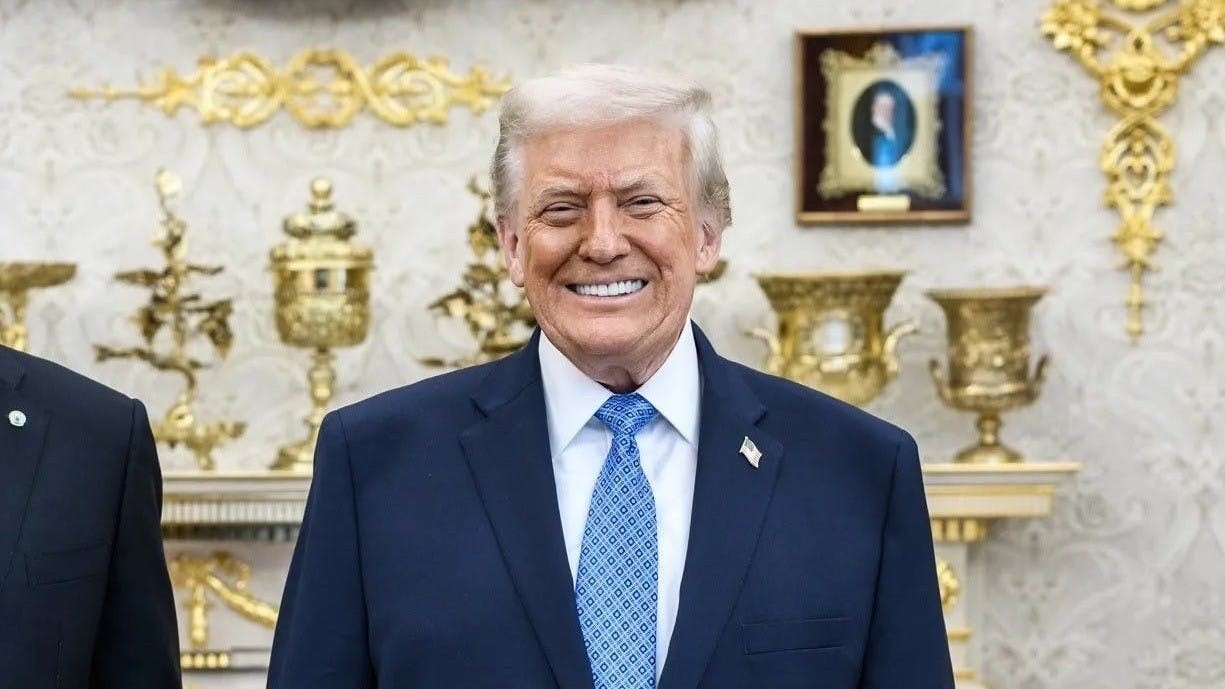 特朗普目的明顯不已,就是要踢走桀驁不馴的馬杜羅,重新建立一個傀儡政府,長臂管治委內瑞拉。(白宮圖片)