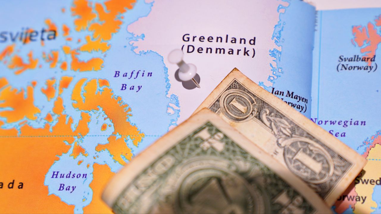 美國今日要正式接管格陵蘭，是租是買還是搶，始終要先過丹麥這一關。（Shutterstock）