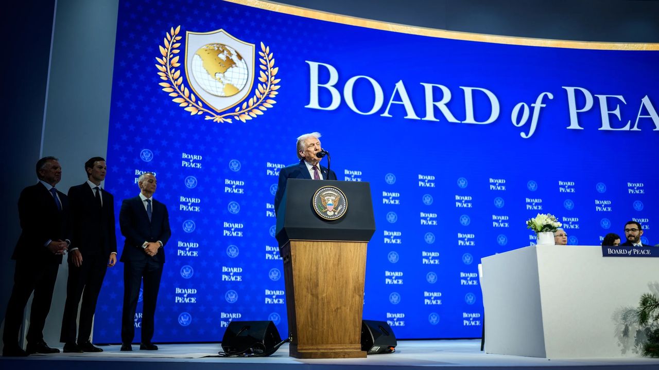 筆者大膽預測,特朗普一旦下台,這個和平委員會將會煙消雲散,從國際舞台上消失。(白宮)