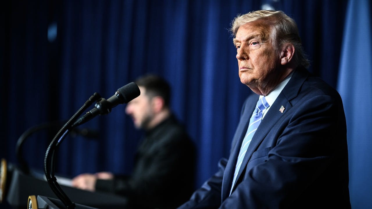 現在,連特朗普也在預言第三次世界大戰有可能引爆。(白宮)