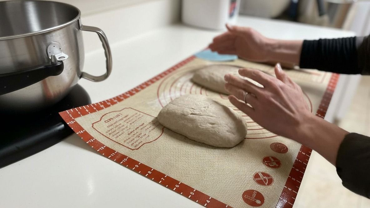 也許我揉的不只是一塊麵糰，而是一種心態。（王文華Facebook）