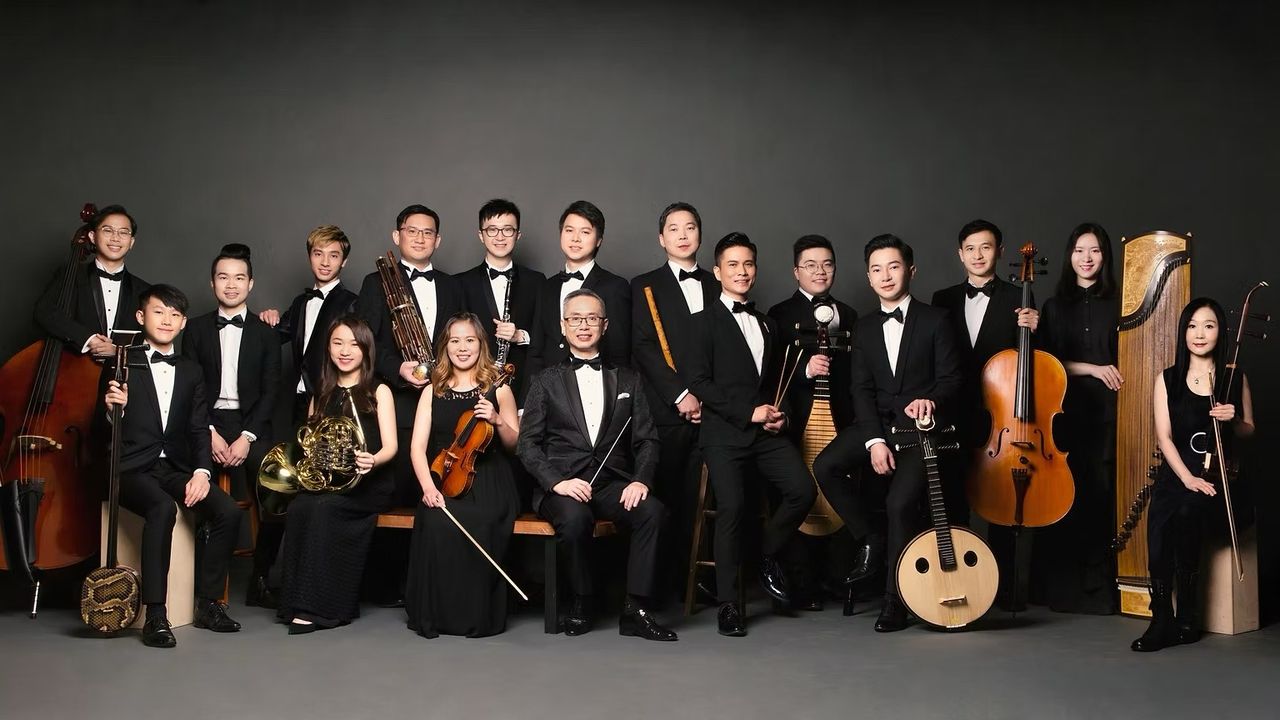 香港傳奇源自樂樂國樂團的分支，是一隊中西樂組合。（樂樂國樂團官網）