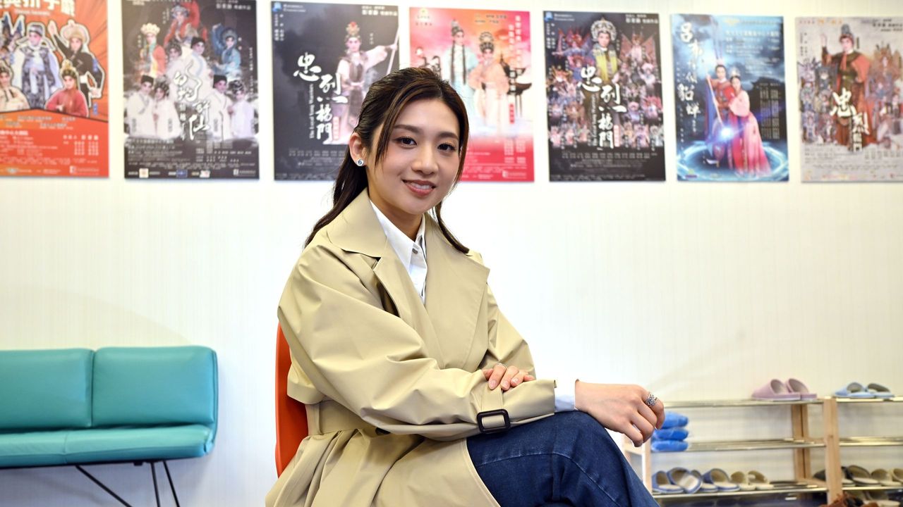 梁非同是土生土長的香港人，功底扎實、練功勤奮，擅長演出武戲。（文灼峰攝）