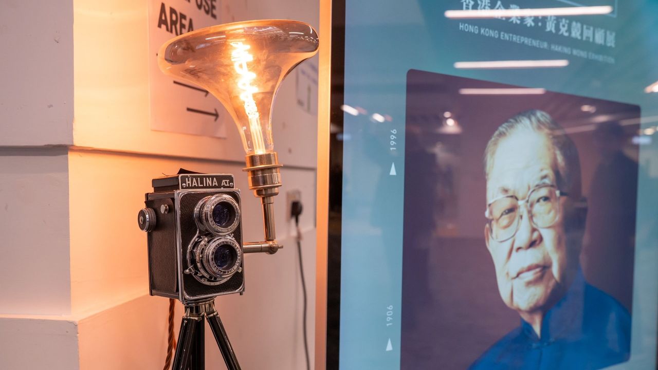 Halina這個相機品牌,就是黃克競的得意傑作。