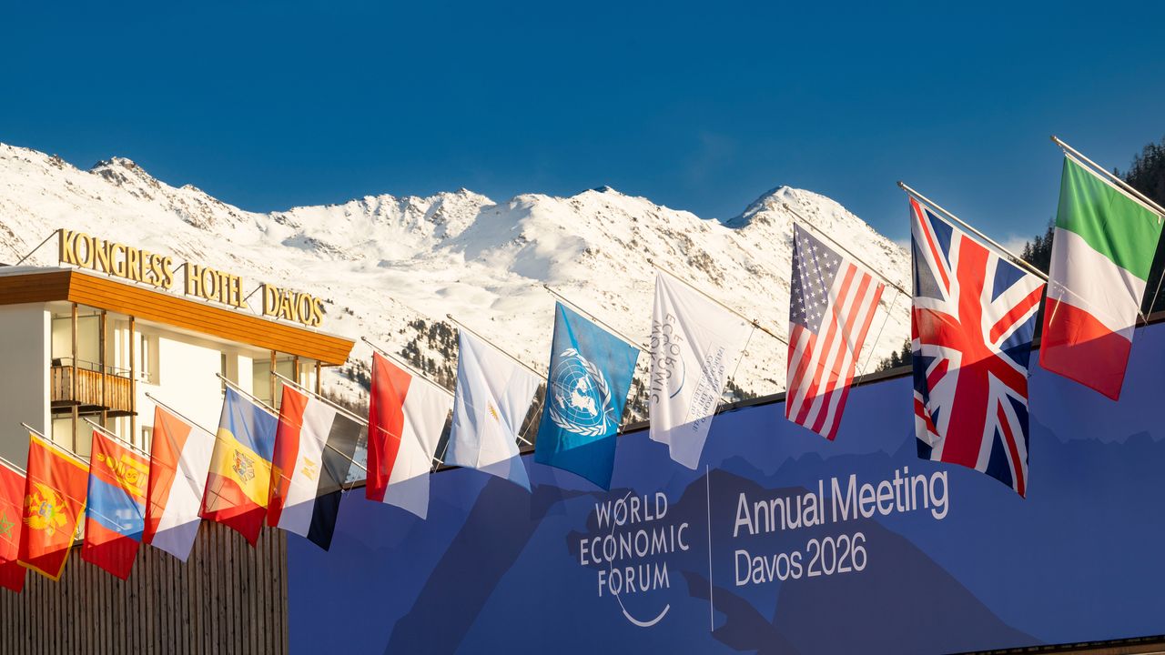 地緣政治格局巨變和人工智能的顛覆性影響，成為貫穿2026年達沃斯論壇的兩大核心議題。（世界經濟論壇Flickr）