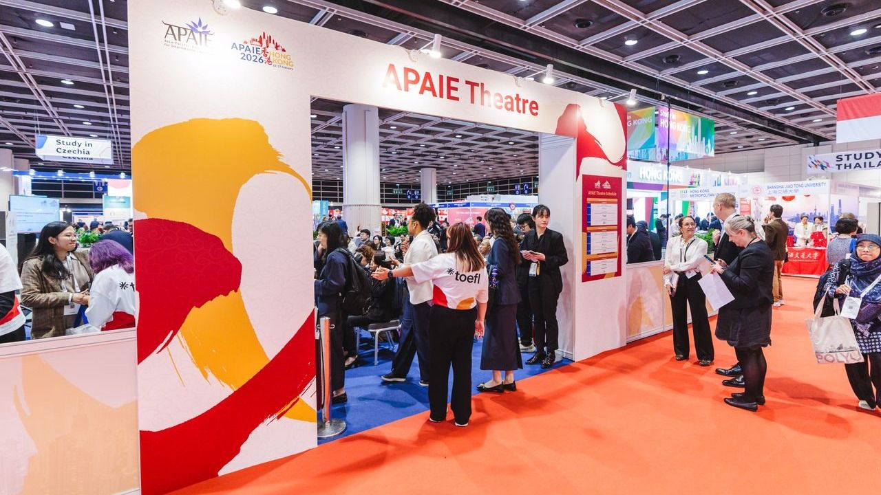 中大衷心感謝APAIE今年再度選擇香港作為活動的主辦城市。（APAIE官網）