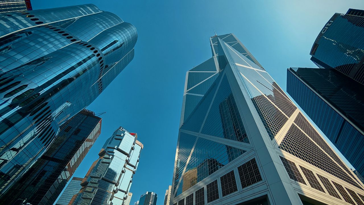 香港在1999至2019年於晉身國金中心的道路上邁進。（Shutterstock）