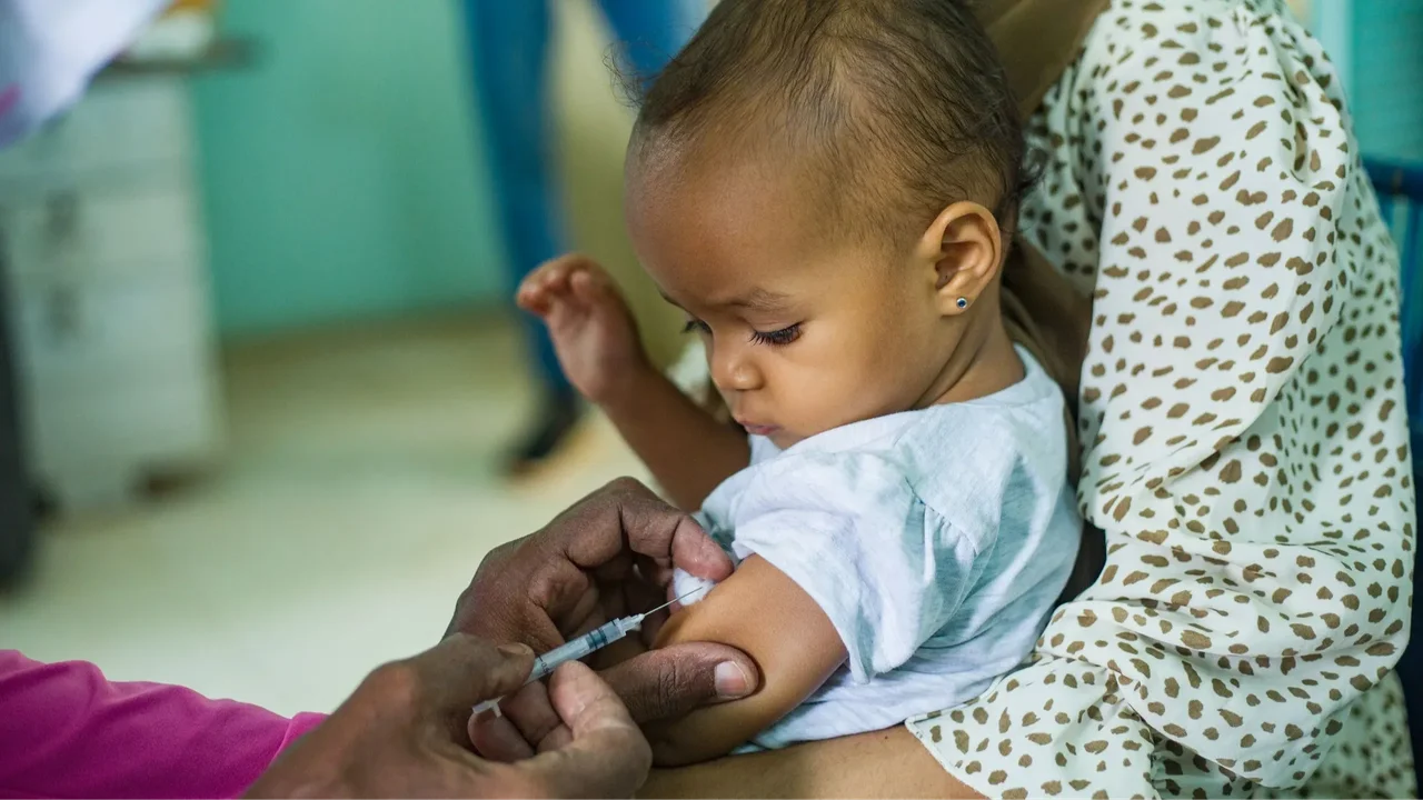 2023年啟動的大力補種行動，累計向36個國家約1830萬名兒童提供了超過1億劑疫苗。（作者提供）