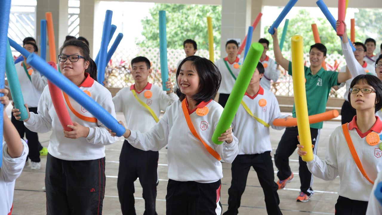 何時需要穿着體育服？一群老師為此爭辯。（政府新聞處）