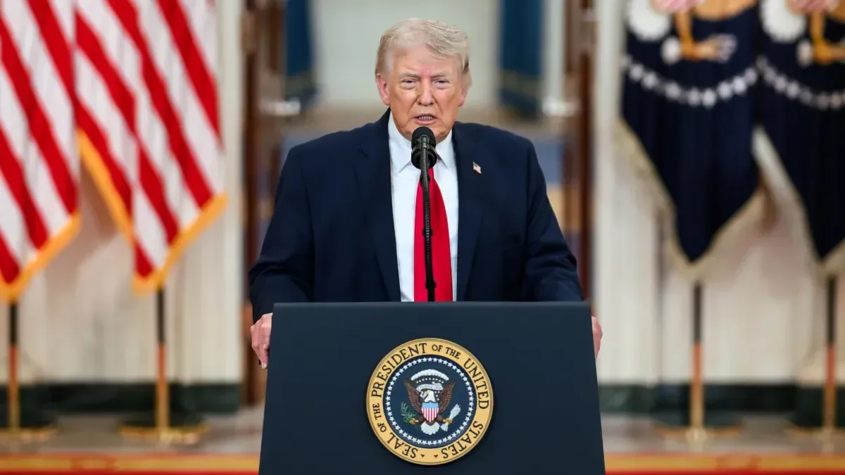 今次的美伊衝突,看來特朗普的計算再次「爛尾」收場。(白宮)