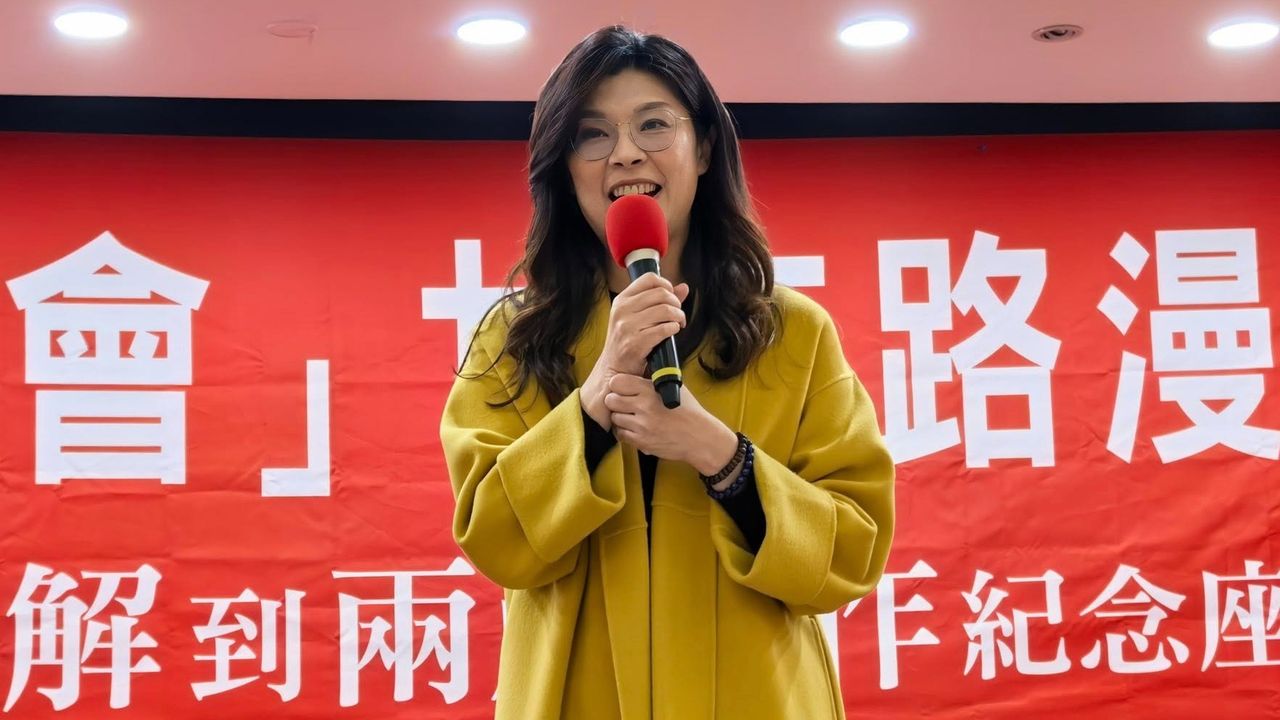 鄭麗文下周訪陸，是直接打臉賴清德，打得啪啪響。（鄭麗文Facebook）