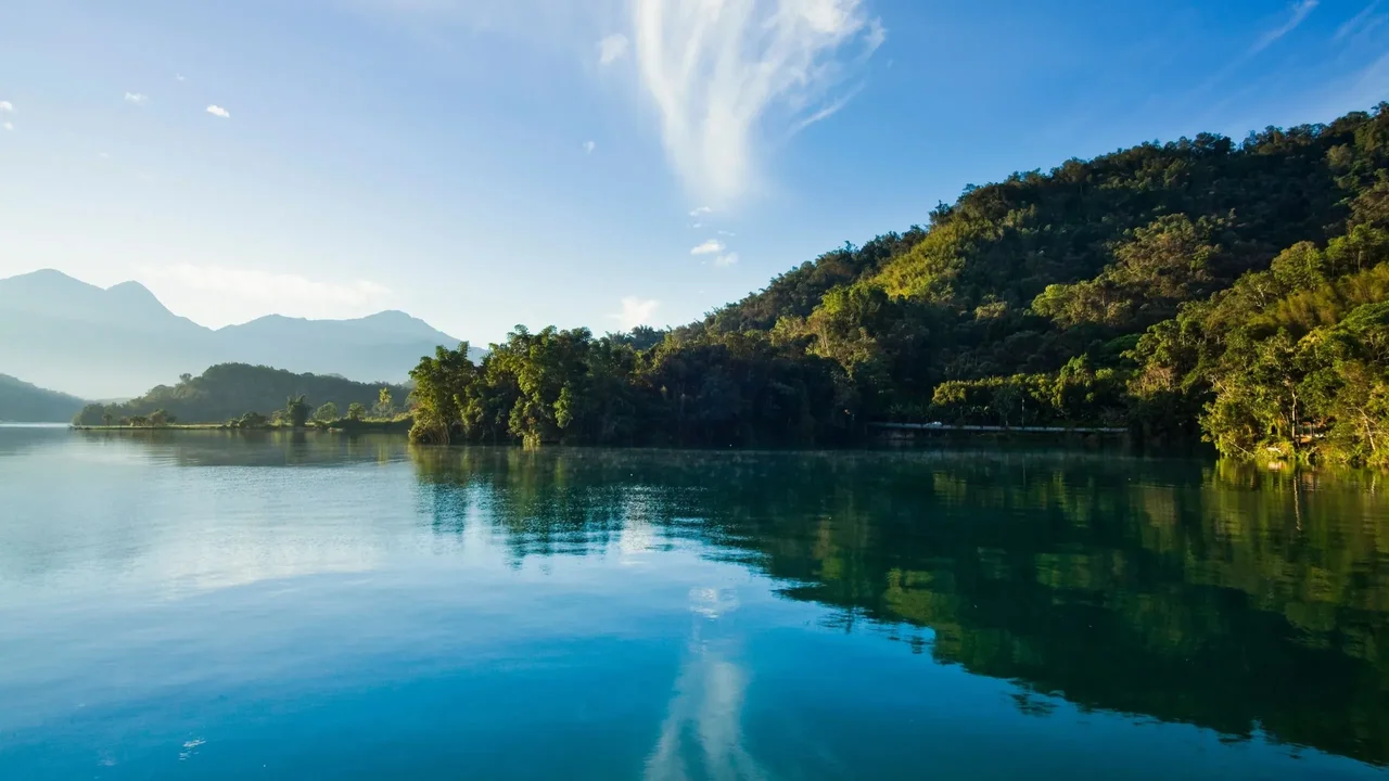 由於我們時間有限，所以第一天就從台中機場直接去日月潭。（Shutterstock）