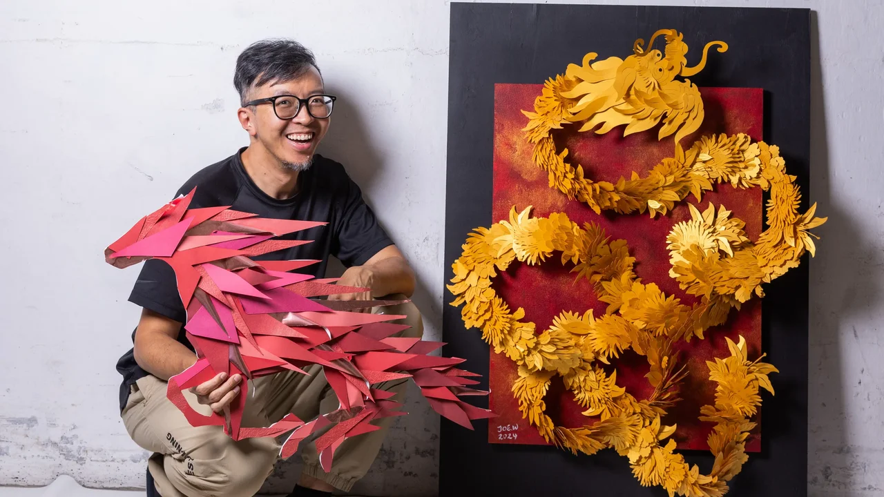 在Joe看來，紙雕不只是一門生意，更是傳播中華文化的重要媒介。