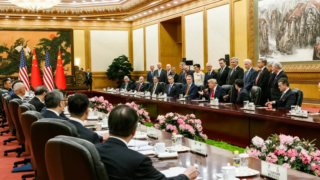 美國代表團非常浩蕩,充分證明中國的重要性。(白宮)