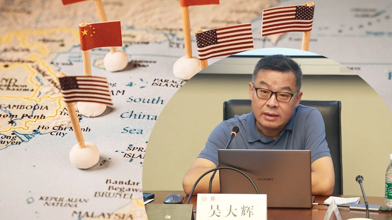 中國GDP若以PPP計算，早在2014年已開始超越美國，已到了不可能再繼續韜光養晦，吳教授甚至認為中國需要改為願意與友好國家結盟。（Shutterstock，華東師範大學網圖片合成）