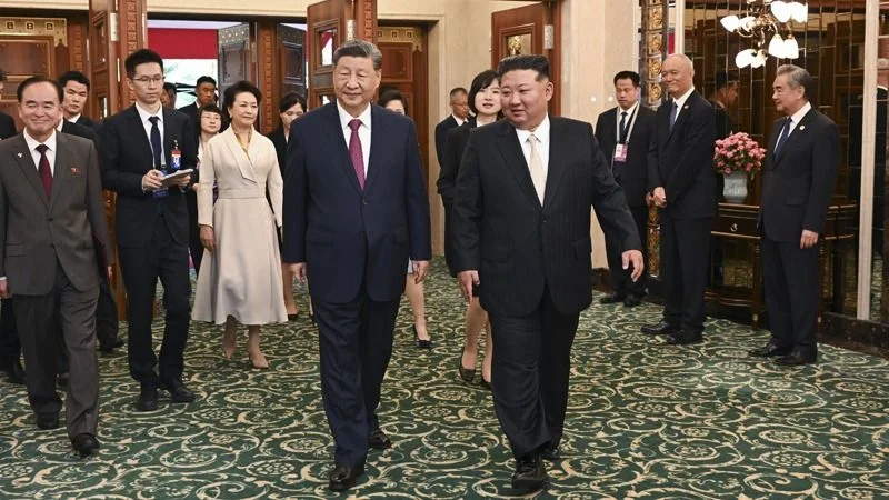 習近平主席此次訪朝,釋放出多重關乎東北亞安全走向的戰略訊號。(中國政府網)