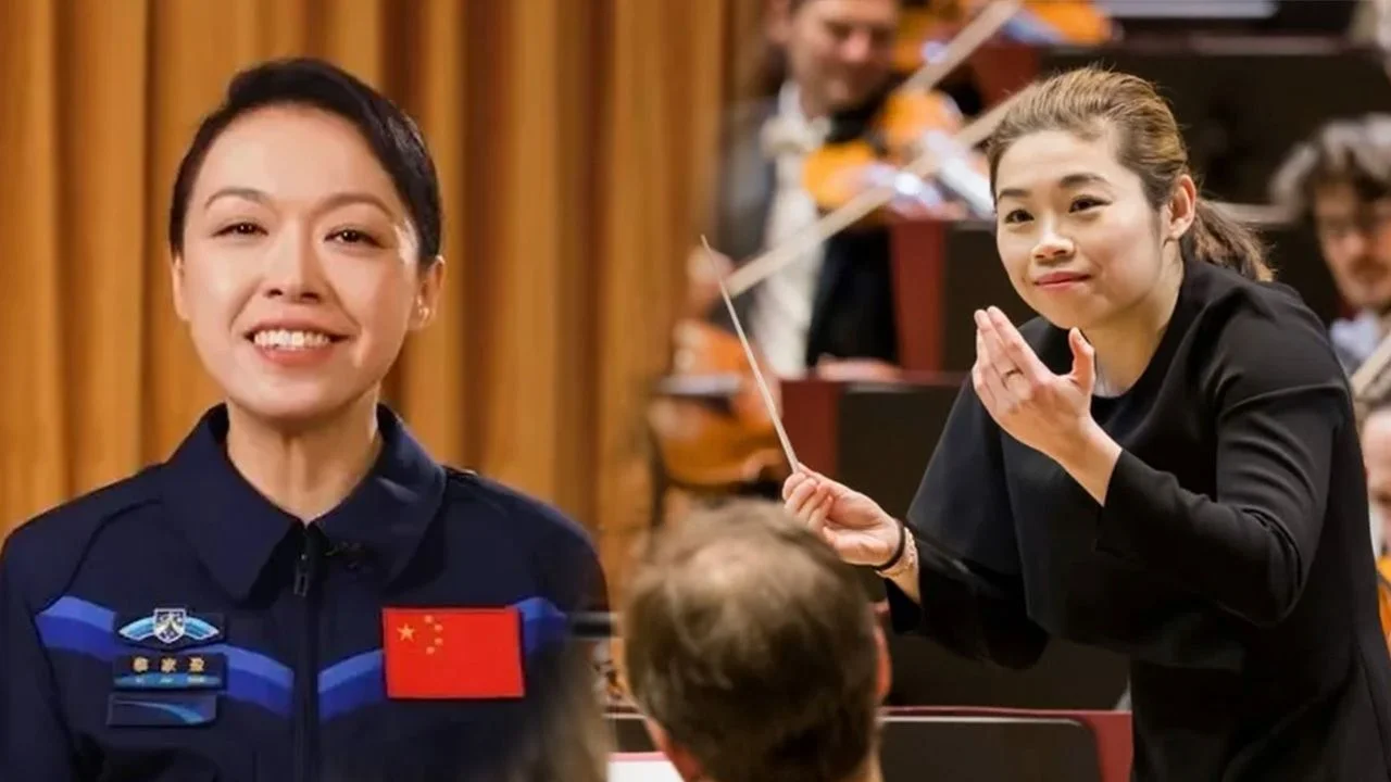 左為獲選為中國載荷專家的女警司黎家盈；右為舊金山交響樂團115年來首位女性音樂總監的指揮家陳以琳。（網絡影片截圖與陳以琳IG圖片合成）