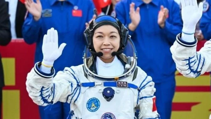 自中國首次載人升空以來,女航天員只有四人,來自香港的黎家盈是其一。(政府新聞處)