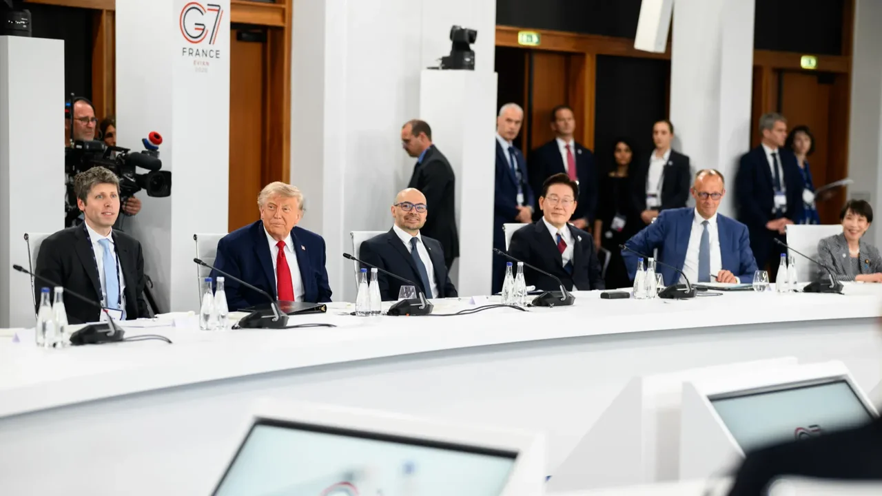 G7高層分歧，GDP的份額在全球未過半。（白宮）