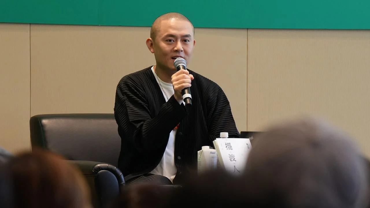藝人詹朗林2021年因緣際會踏上學佛修行之路。