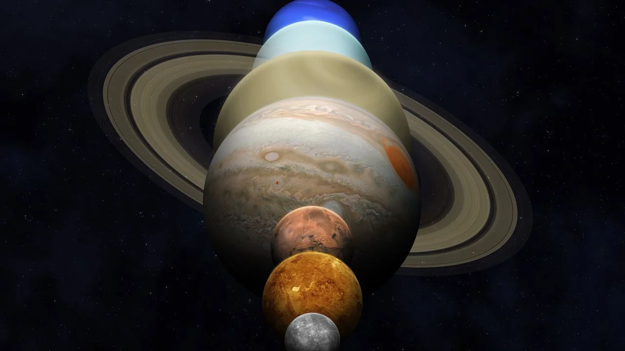 8月12日之現象可以稱為「六星經天」。（Shutterstock）