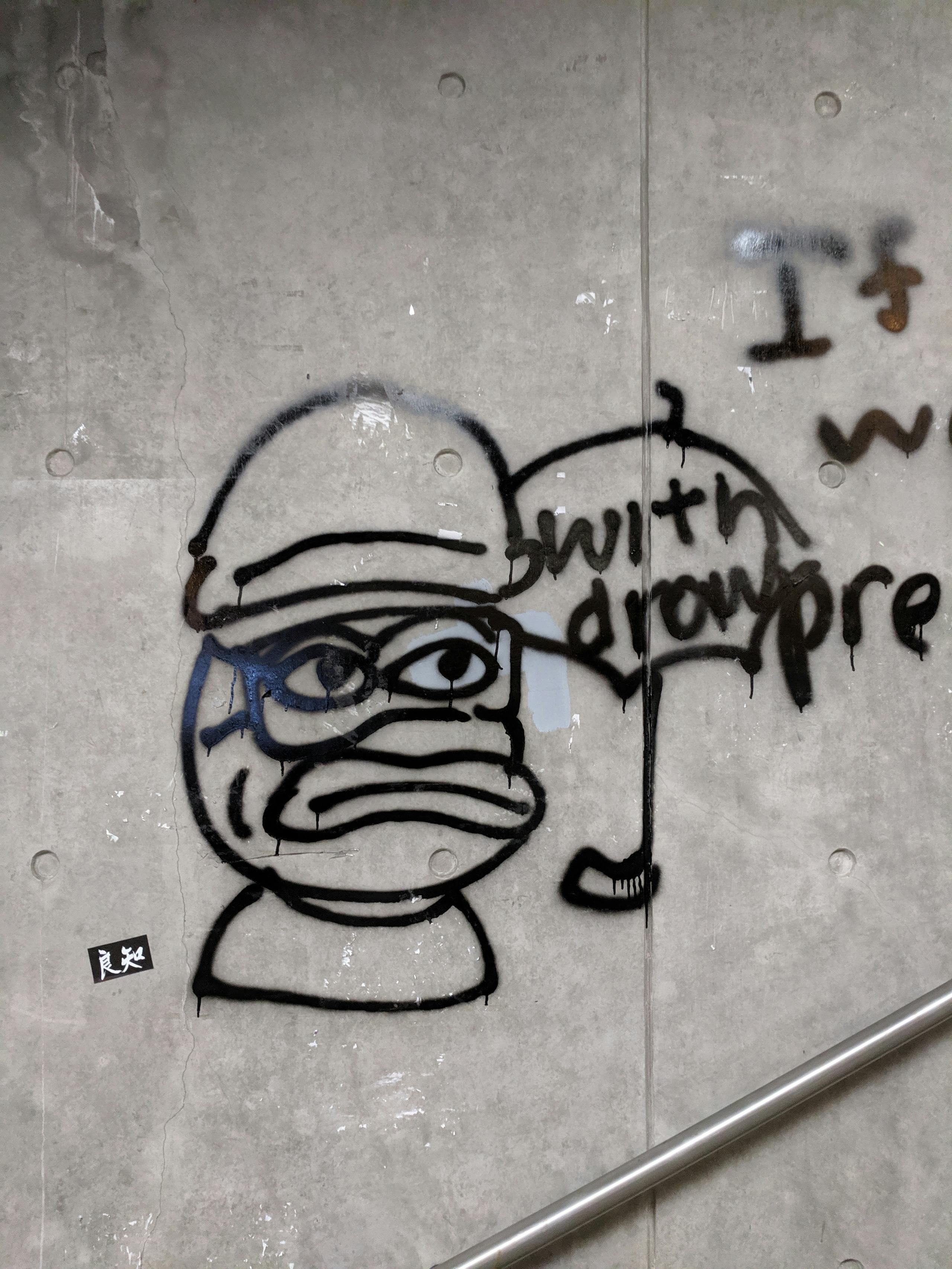 抗爭塗鴉與網絡文化︰牆上的Pepe the Frog、「我要攬炒」和“Si Doi Gak Ming” - TNL The News Lens  關鍵評論網