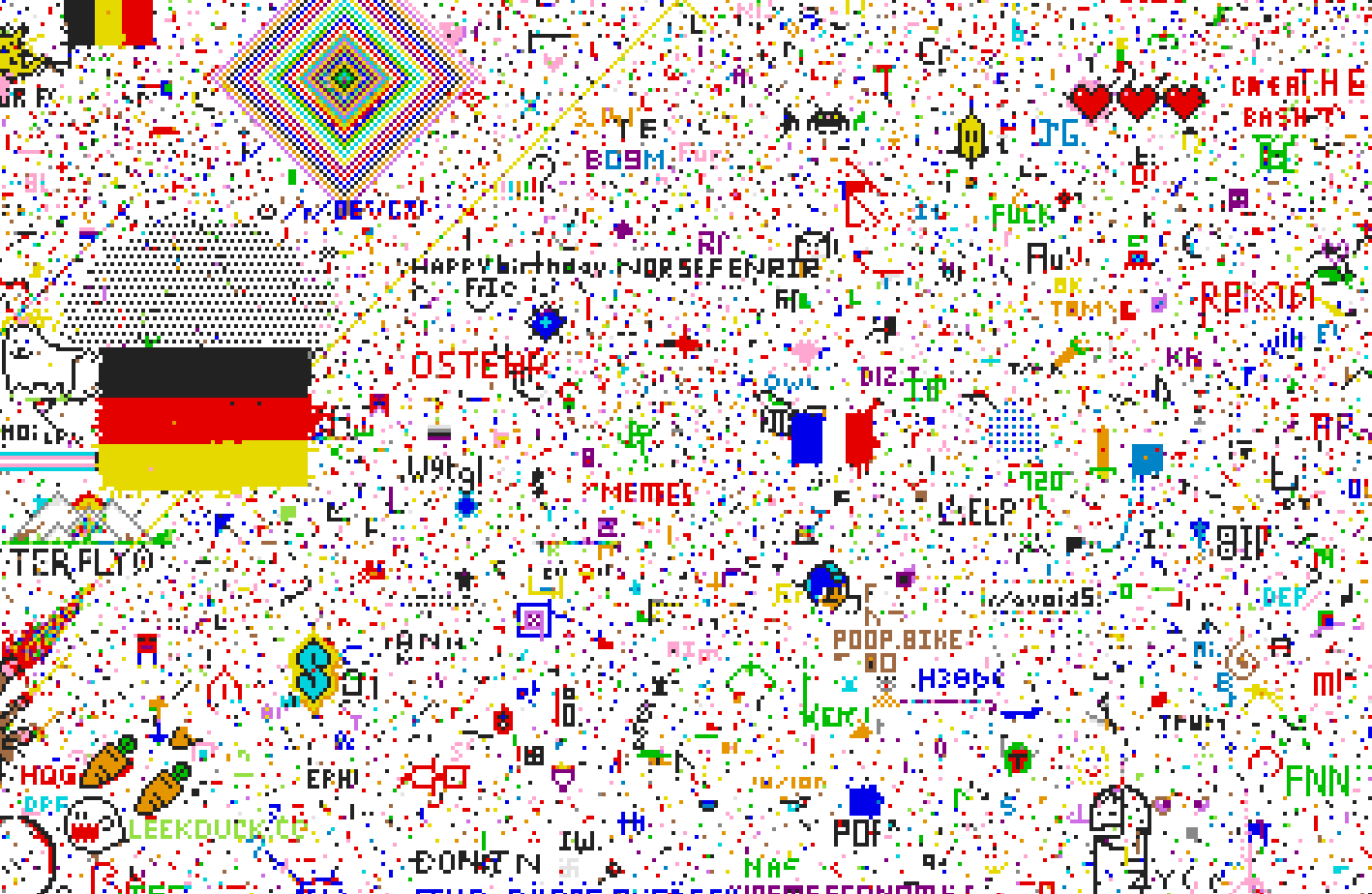 Reddit愚人節活動「r/place」：100萬鄉民集體作畫，他們創造了什麼？ - TNL The News Lens 關鍵評論網