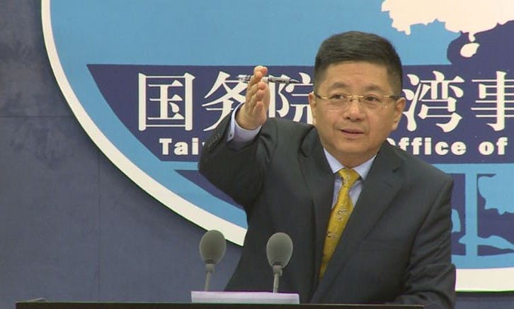 針對央視「求和說」導致國民黨不派團參加「海峽論壇
」後,主播李紅曾準備道歉聲明的說法,中國大陸國台
辦發言人馬曉光16日否認此事,指「根本不存在」,「
完全不符合事實」。
中央社記者邱國強北京攝 109年9月16日