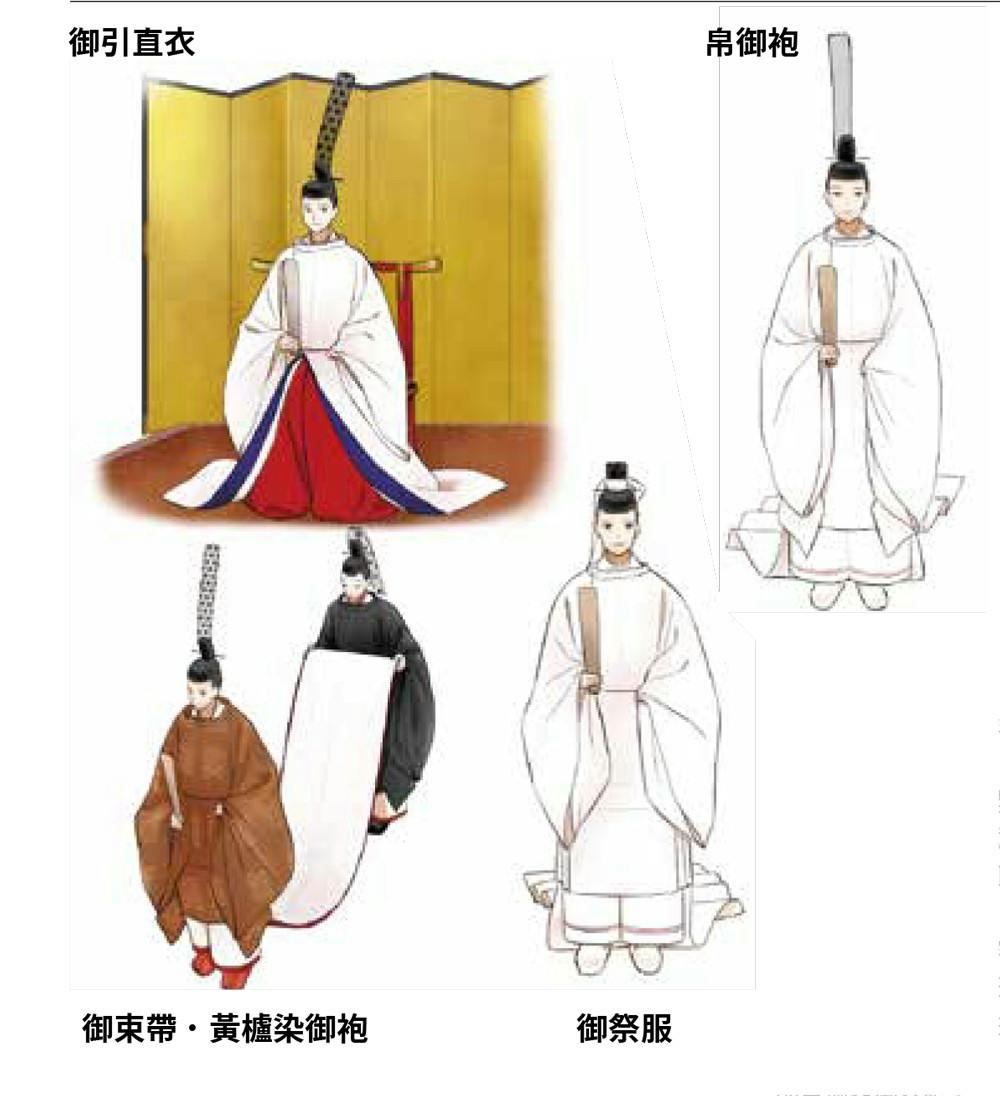 《日本裝束解剖圖鑑》:令和即位禮的古代裝束大有學問,男性、女性和神職人員該怎麼穿? - TNL The News Lens 關鍵評論網
