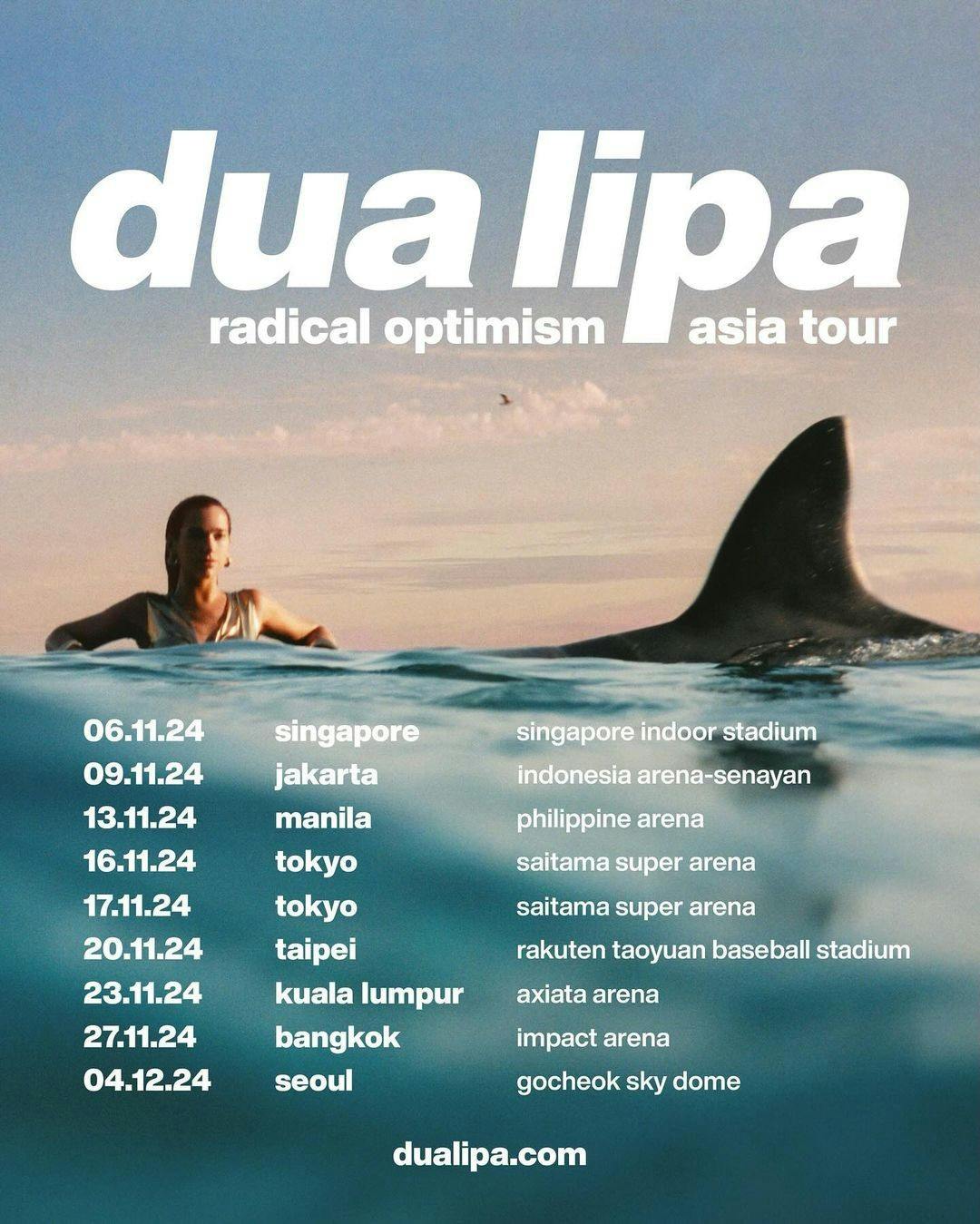 流行天后Dua Lipa睽違六年11月再度來台開唱，宣傳新專輯仍心繫加薩走廊和平- TNL The News Lens 關鍵評論網