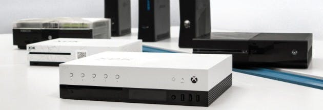 是Project Scorpio開發機外型曝光 與Xbox One S相似這篇文章的首圖