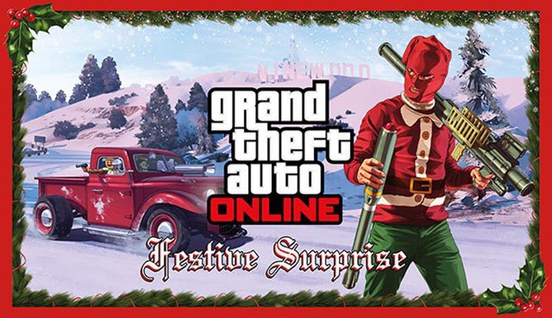 是GTA Online 聖誕更新做薑餅人、玩雪戰 、揸新車這篇文章的首圖