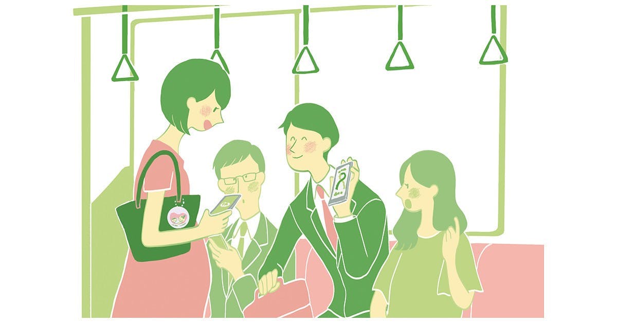 是日本孕婦讓座 App：&HAND 用 Line 訊息推送座位需求 這篇文章的首圖
