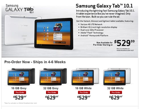 是Samsung Galaxy Tab 10.1是不是也該在台灣出現了?這篇文章的首圖