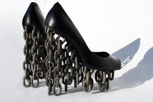 你拍攝的 chain-shoes-4-600x401。