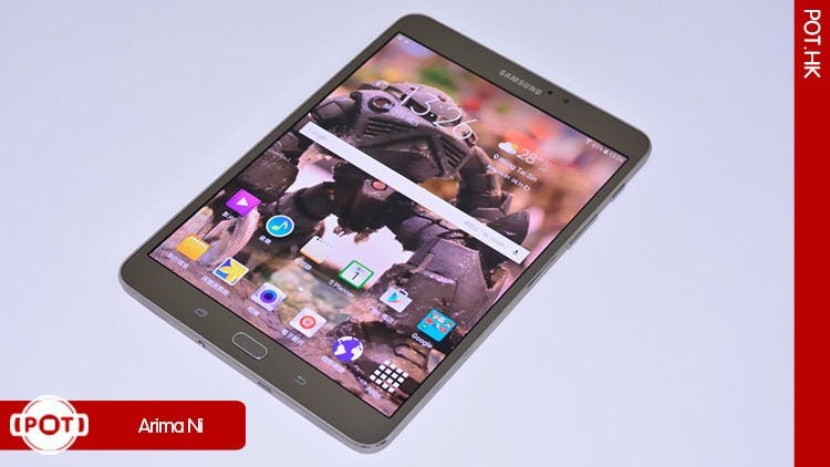 高質感時尚小平板── Samsung Galaxy Tab S2