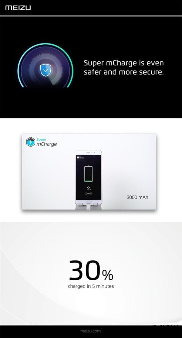 魅族全球首發55W快充技術!20分鐘充滿3000mAh