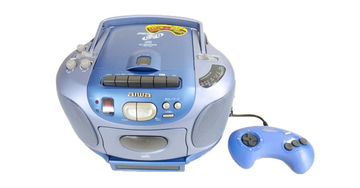 是將Mega Drive和手提音響合而為一的奇特機器：Aiwa CSD-GM1這篇文章的首圖