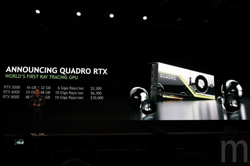 是導入Turing架構 NVIDIA藉Quadro RTX系列、RTX伺服器推動虛擬特效產業的第3張圖