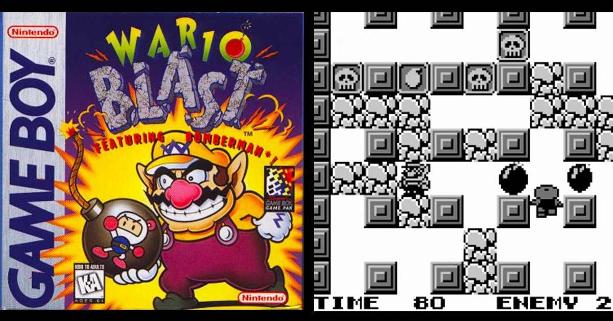 是不止轟炸超人會丟炸彈，任天堂的壞利歐也會：Gameboy主機的「Wario Blast」這篇文章的首圖